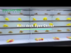 Vlees/Zuivelfabriek/Fruit/de Plantaardige Koelkast van Vertonings Open Multideck