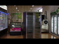 360° ventilatie wijnkoelkast met 418L 220V 50HZ en automatisch ontdooiingssysteem