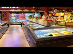 Multideck Display koelkast / Fruit Vegetable Display Showcase / Commerciële Display Chiller