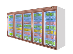 Drankkoeler Glasdeur Verticale vitrine Vrieskas / Supermarktkoelkast