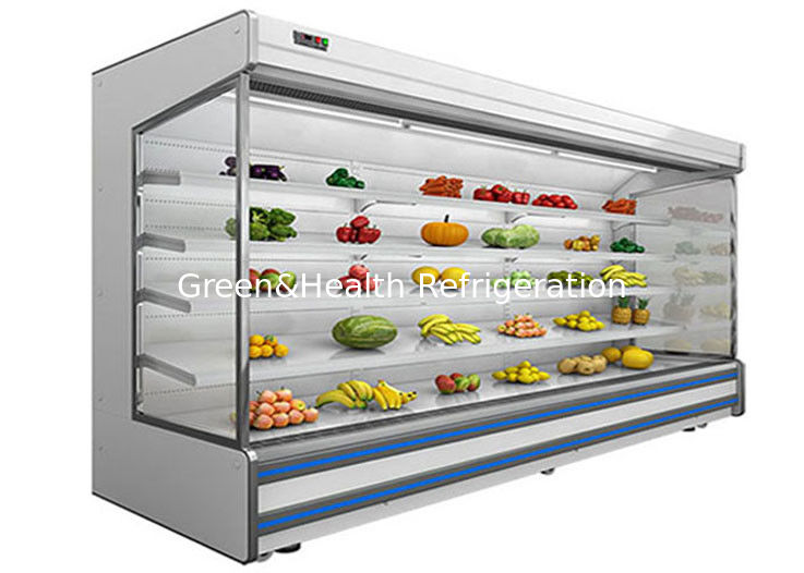 Plantaardige Openlucht Koelere Multideck Juice Fruit Mall Refrigerator