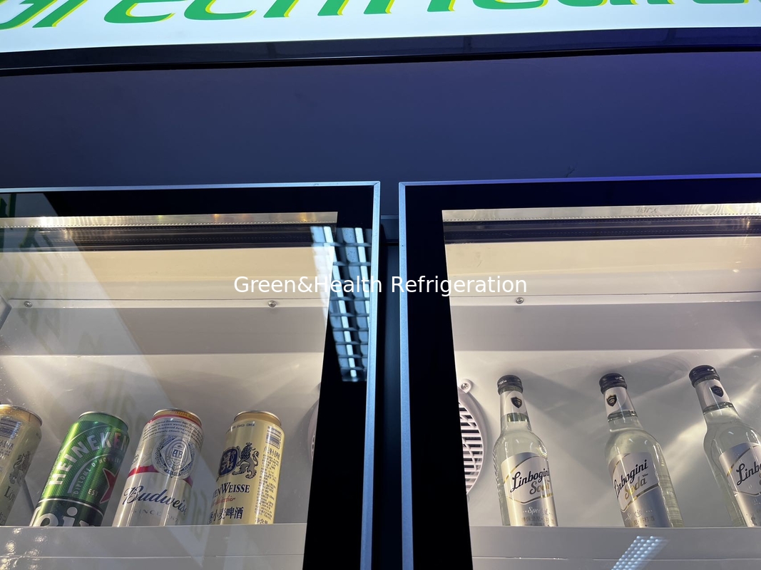 Geen top licht box 740L CCC auto ontdooien drank en wijn koeling koelkast