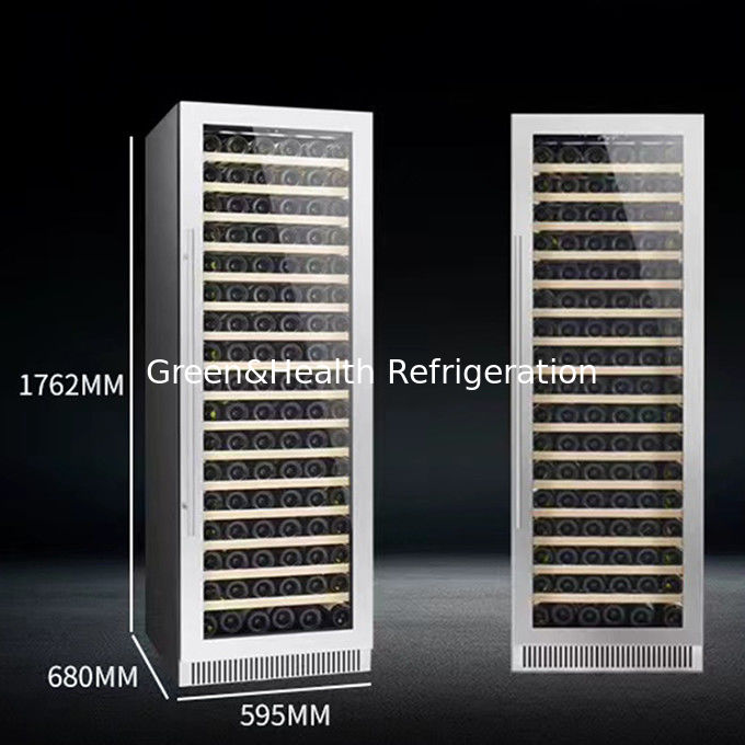 ETL-certificaat Wijnkoelkast met 360°-luchtventilatie met 418L 220V 50HZ automatisch ontdooiingssysteem