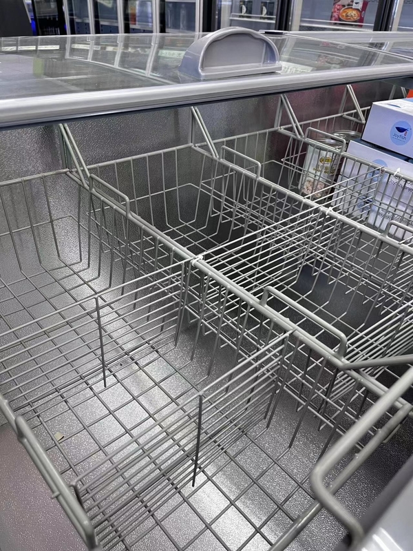 Witte kleur commerciële koelkast koelkast met zijdeur voor supermarkt