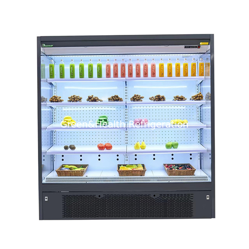 Commerciële ruimtes Multideck open koeler om producten fris en koel te houden