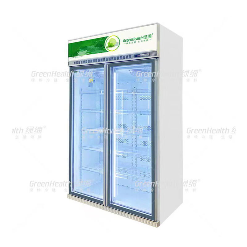 5 lagen commerciële drankkoeler met digitale controller voor supermarktkoeloplossing