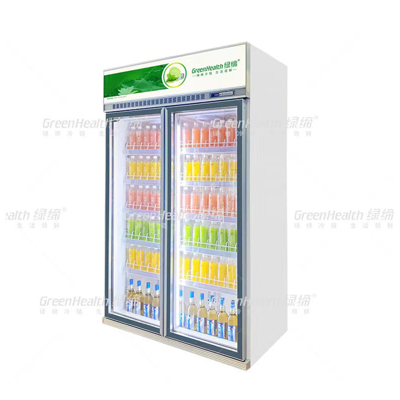 5 lagen commerciële drankkoeler met digitale controller voor supermarktkoeloplossing