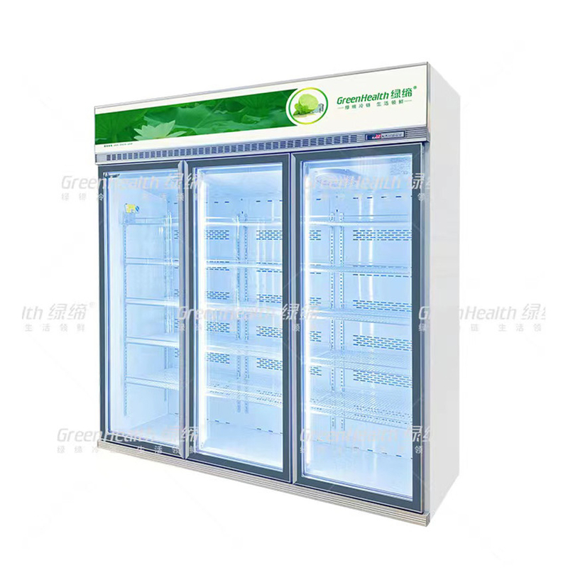 5 lagen commerciële drankkoeler met digitale controller voor supermarktkoeloplossing