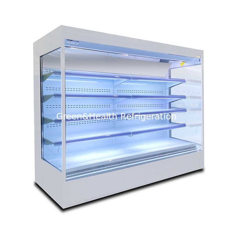 Open scherm koelkast Koeling voor vers voedsel en dranken Scherm temperatuur 2-8C