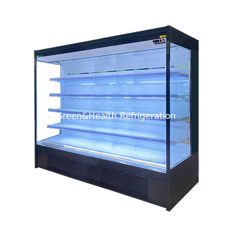 Open scherm koelkast Koeling voor vers voedsel en dranken Scherm temperatuur 2-8C