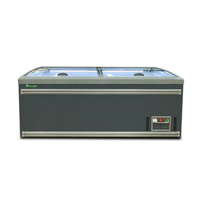 Productaanbieding Supermarkt Borst Deep Combinatie Open Top Island Freezer