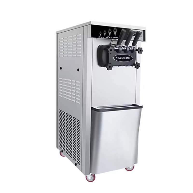 22L vloerstandend type ijsmachines met drievoudige smaak