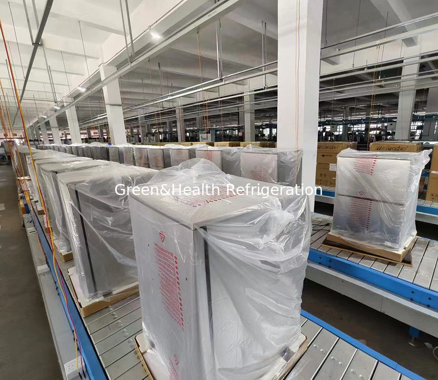 ETL-certificaat 150L 168 blikken roestvrij staal vaste deur buitenkoelkast voor dranken