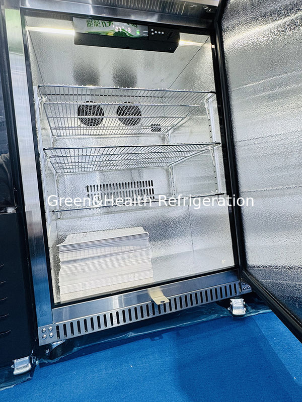 ETL-certificaat 150L 168 blikken roestvrij staal vaste deur buitenkoelkast voor dranken