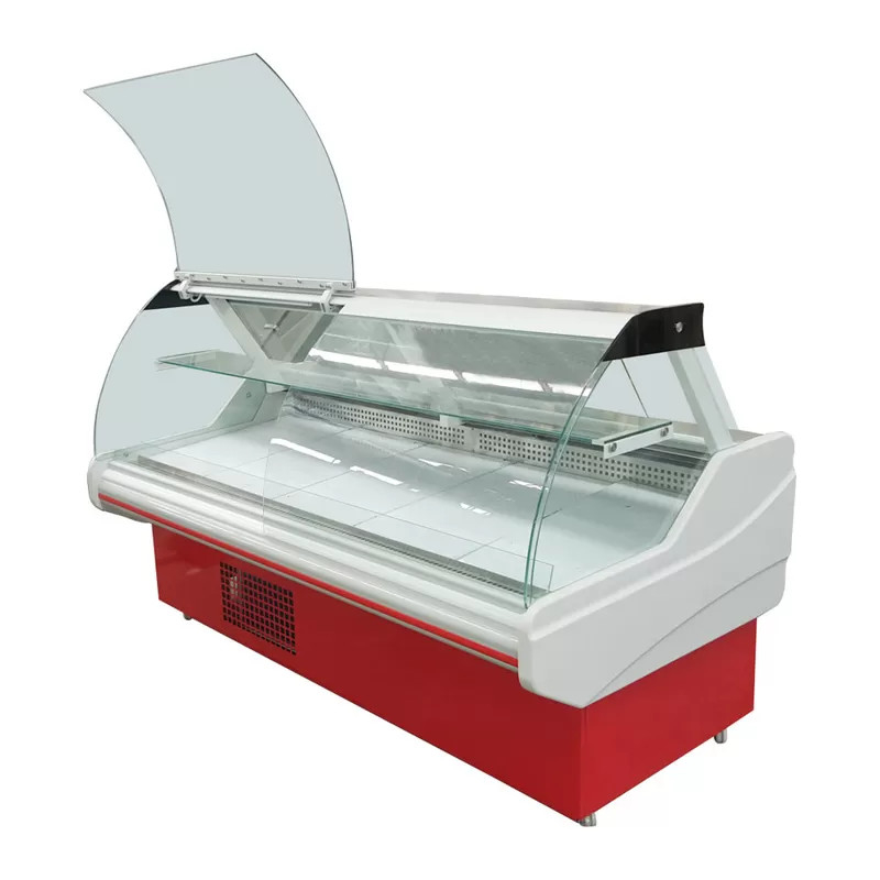 Busy food service Deli Display Koelkast voor het presenteren en opslaan van voedsel