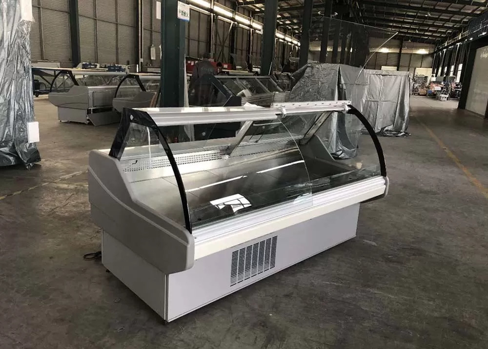 Busy food service Deli Display Koelkast voor het presenteren en opslaan van voedsel