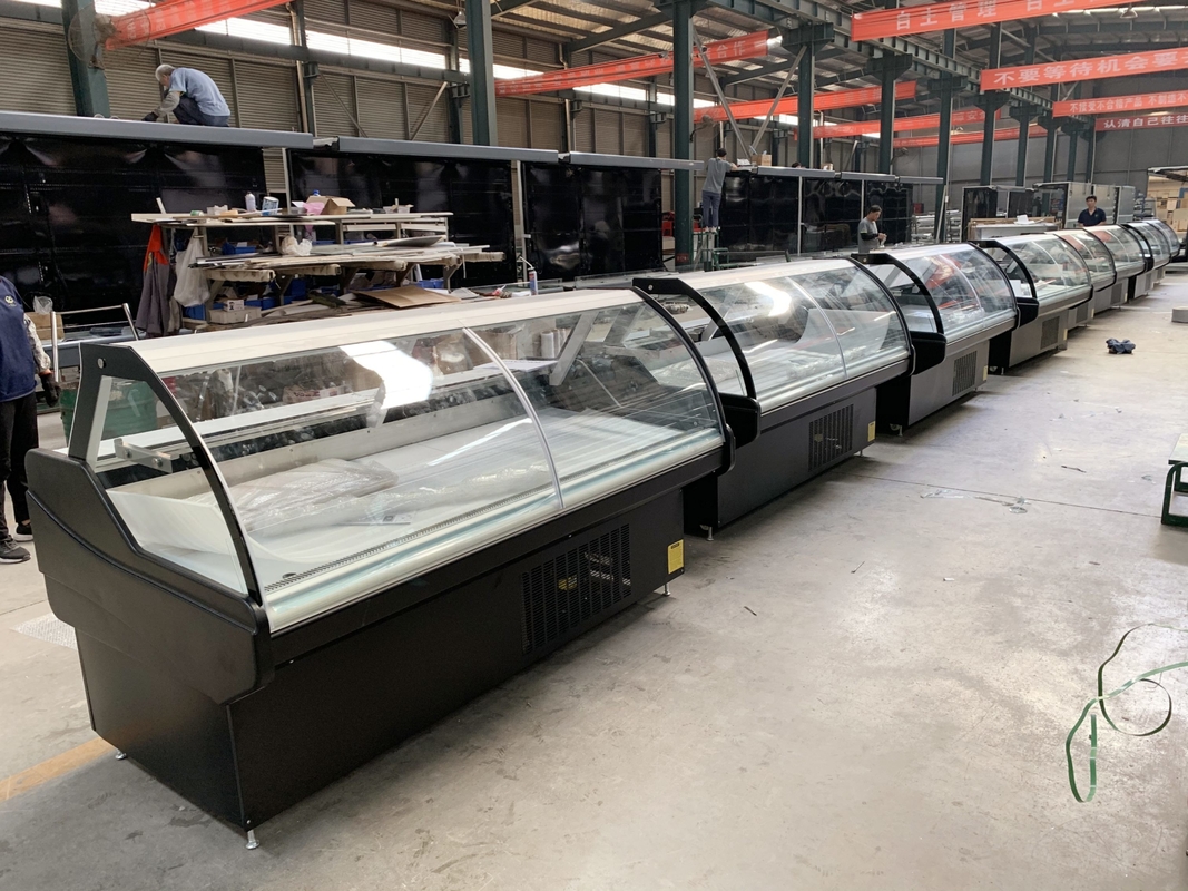 Busy food service Deli Display Koelkast voor het presenteren en opslaan van voedsel