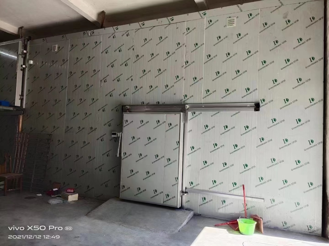 High-Performance Polyurethane PU Sandwich Panels voor koelkamers