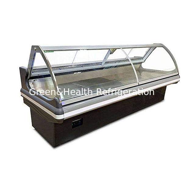 Vleeswinkel/supermarkt/Flip Top Glas Vlekvriezer voor vers vlees