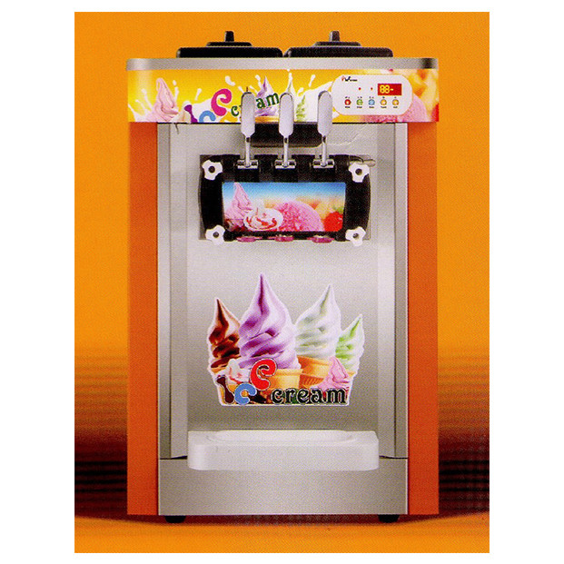 Multifunctionele ijswinkel met meerdere smaken van ijsmachines