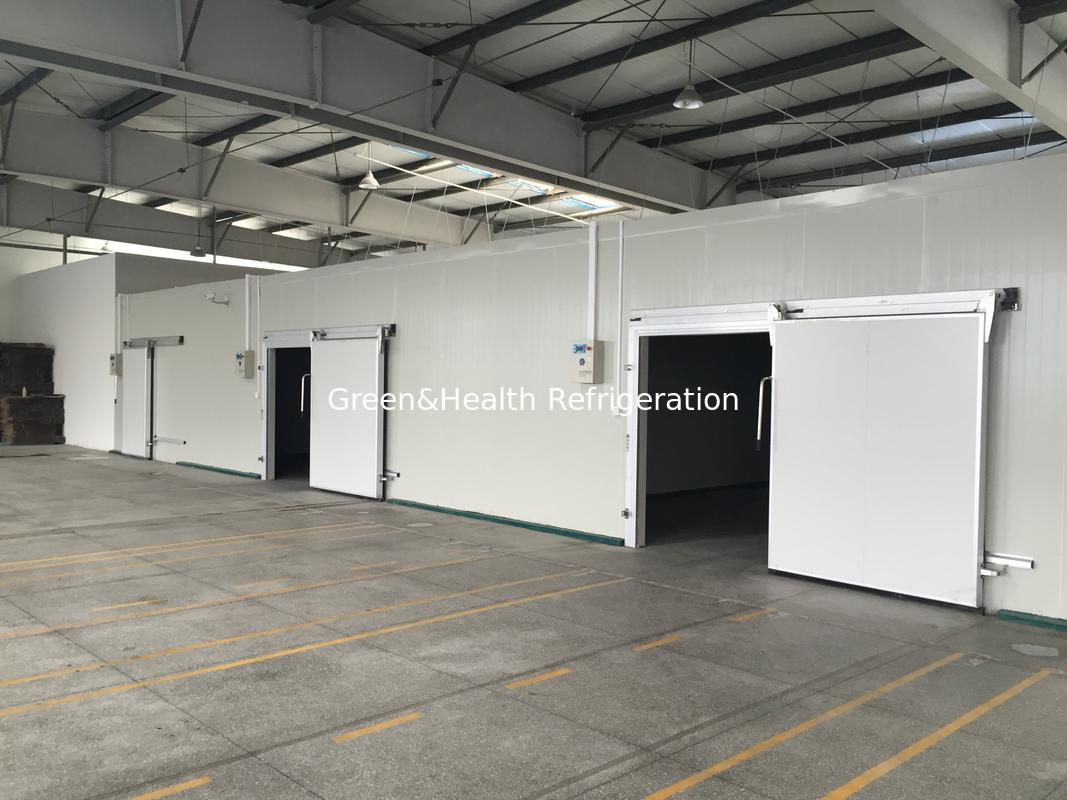 Gepersonaliseerd formaat Modulaire koelruimte PU-panelen Koelruimtemperatuur van -18°C