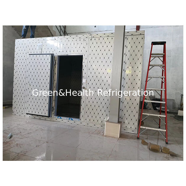 Op maat gemaakte hard polyurethaanschuim koelcel met digitale elektronische temperatuurregeling en automatische elektrische ontdooiing