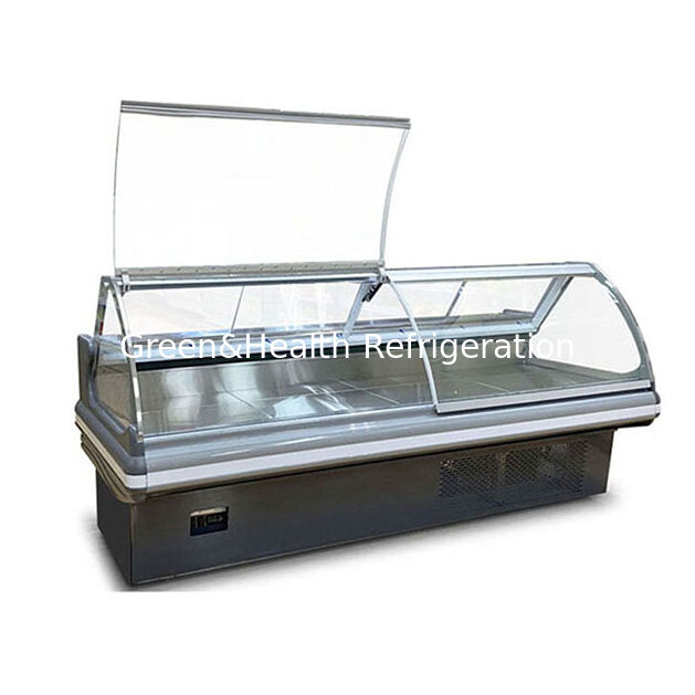 Voorste opheffing ingebouwde compressor voor gekookte voedselopslagplaatsen met behulp van koelkasten voor gekookte voedselopslagplaatsen