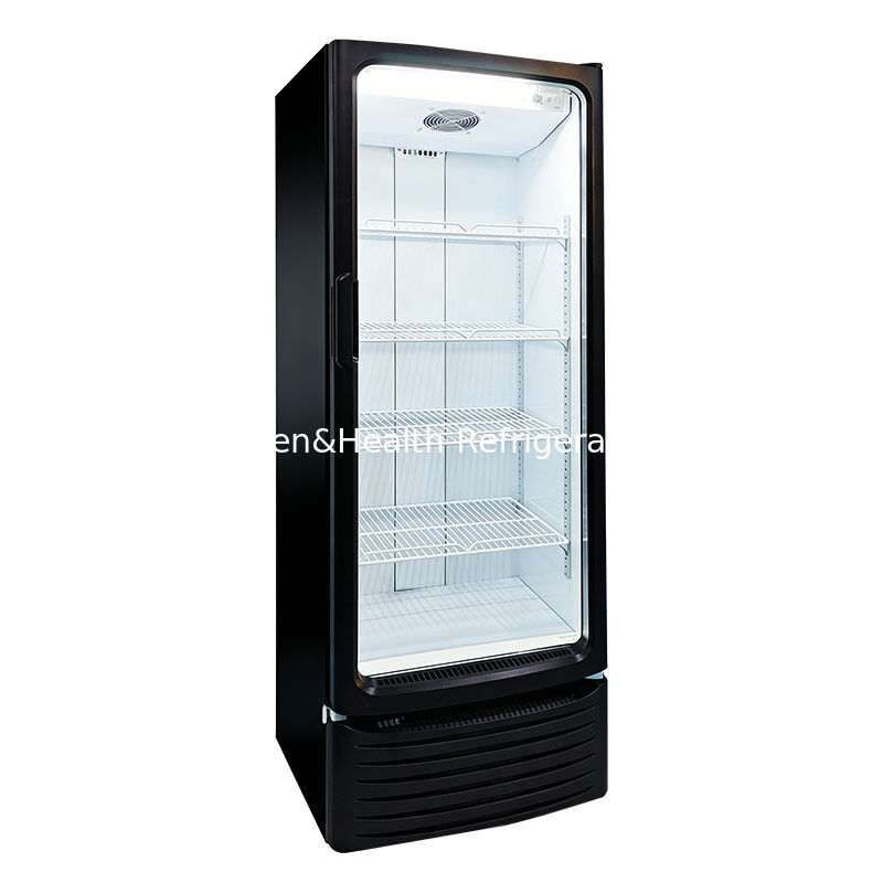 255L Volume Commerciële Display Koeler met Ventilator Koeling en Automatische Ontdooiing voor Drankopslag