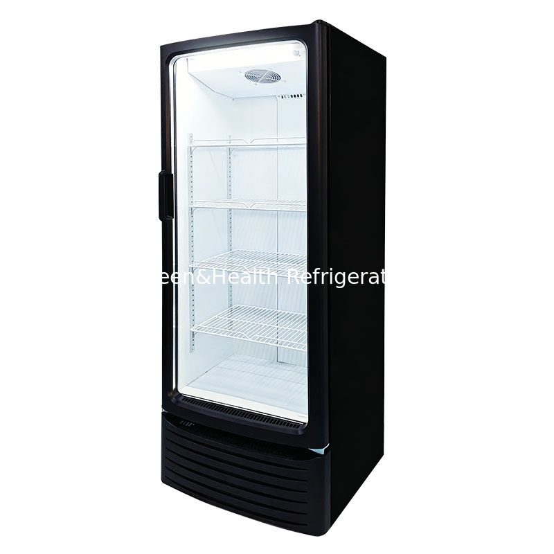 255L Volume Commerciële Display Koeler met Ventilator Koeling en Automatische Ontdooiing voor Drankopslag