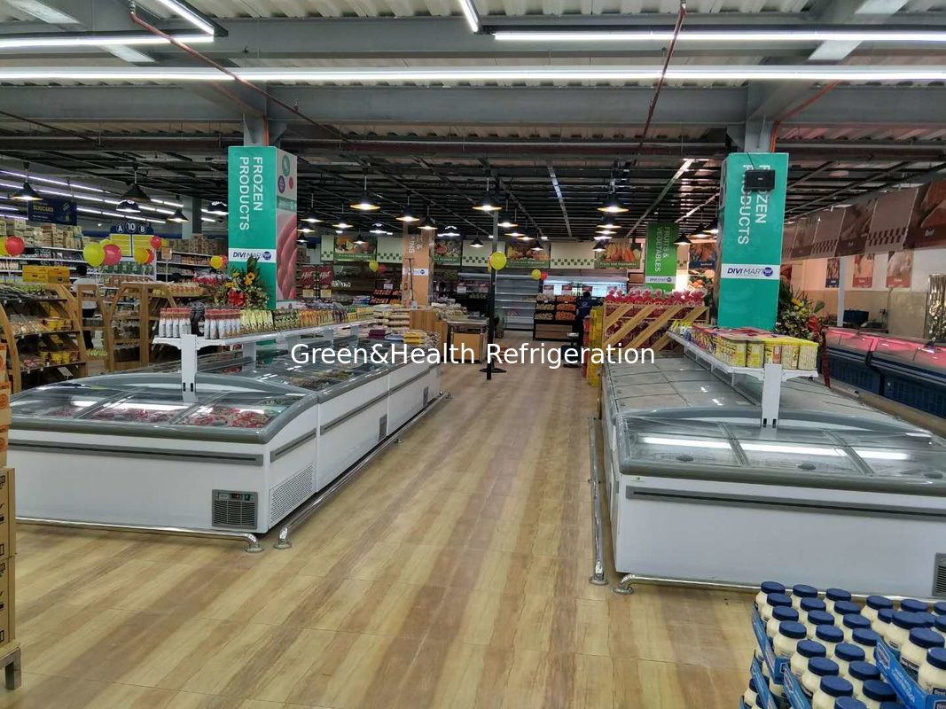 Open topplug in compressor Danfoss supermarkt eiland vriezer commerciële koelkast