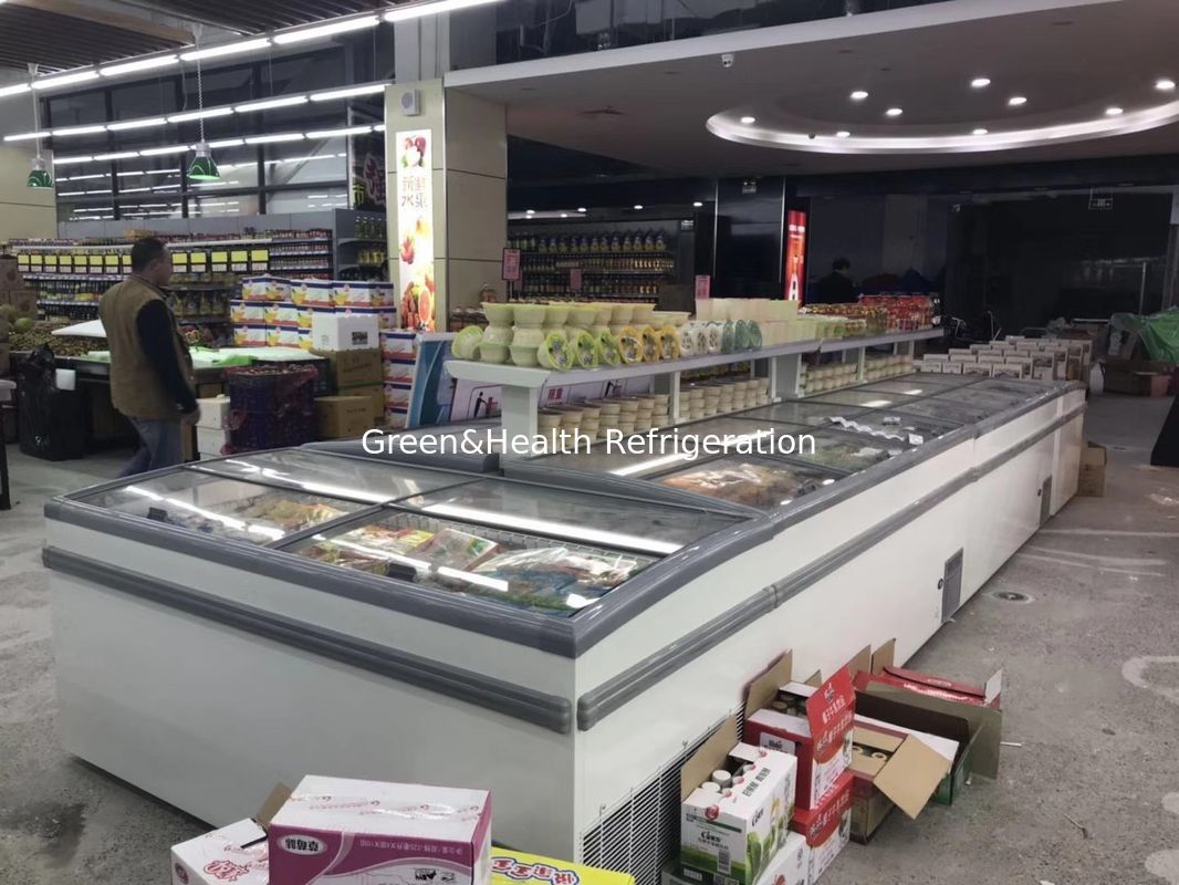 Open topplug in compressor Danfoss supermarkt eiland vriezer commerciële koelkast