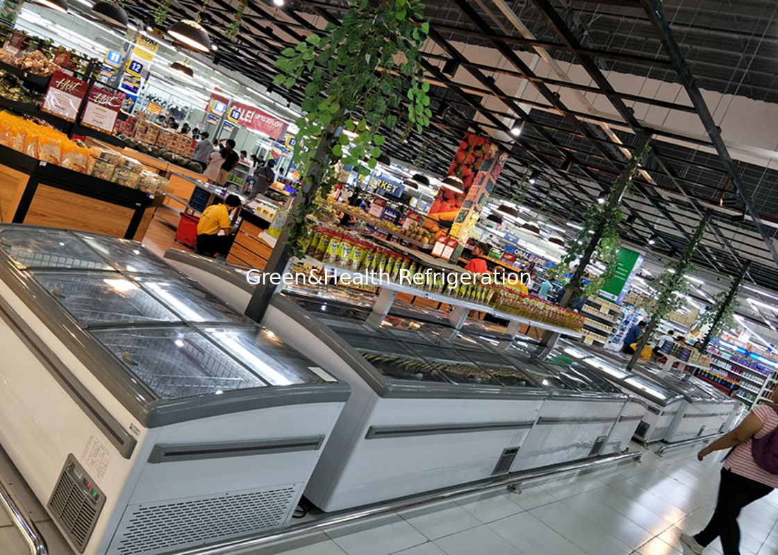 Open topplug in compressor Danfoss supermarkt eiland vriezer commerciële koelkast