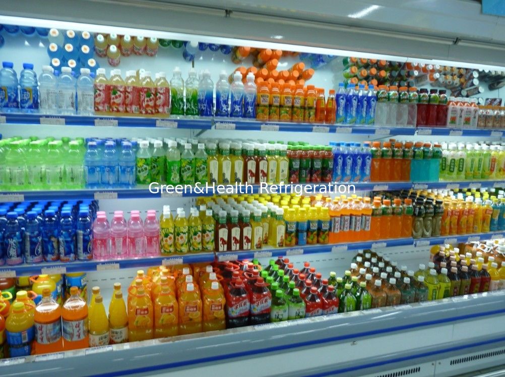 Dynamische Ventilator/Evaporator Open Open Harder 3000 * 900 * 1980 van Multideck met Digitale Tem-Thermostaat