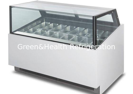 Ultra van de de Vertoningsdiepvriezer van het Temperatuurroomijs volledig Automatisch de Vertoningskabinet van Gelato