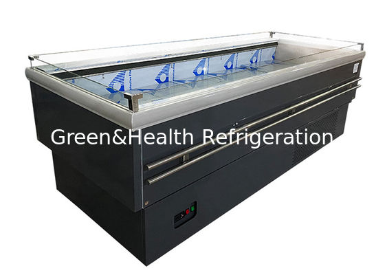 Grote Koel het Eilanddiepvriezer van de Materiaal Commerciële Vertoning Open voor Opslag