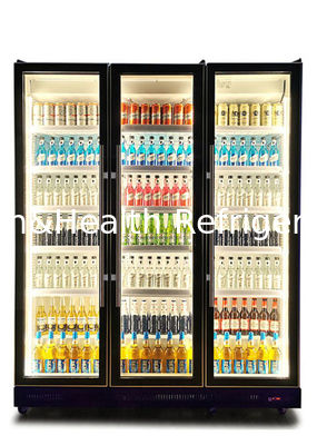 Van de LEIDENE Koele Lichte van de de Alcoholische drankdrank Bierdrank de Vertoningskoelkast voor Commerciële Kleur Drie