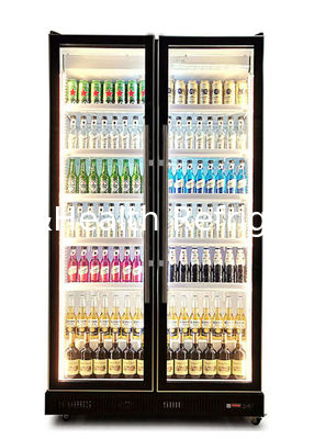 De Koelkast van de de lichte van de Vertonings Koeler Bier 2 of 3 van de Luxe Koud Drank Deurvertoning