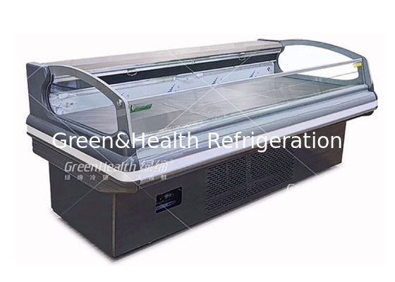 Diepvriezer van het de Koelkast Commerciële Bevroren Voedsel van de vers Vlees de Open Vertoning