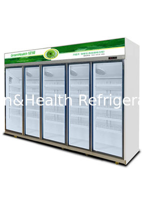 Modieuze supermarkt drankkoeler voor het vers houden van voedsel