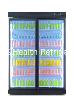 De ventilator die Commerciële Automatische Vertoningsharder koelen ontdooit met Schommelingsdeuren