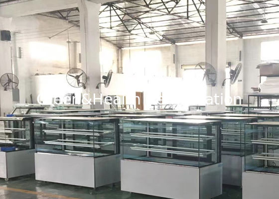 Pas de Vertonings Koelere R134a Koelkast Gekoelde Showcase aan van de Kleurencake