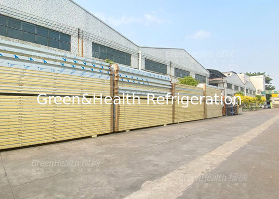 Polyurethane sandwichpaneel koelruimte voor vloer en muur