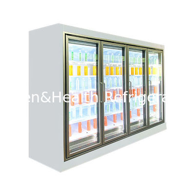 Custom N Door Multideck Verticale Chiller Glasdeur Display Koelkast