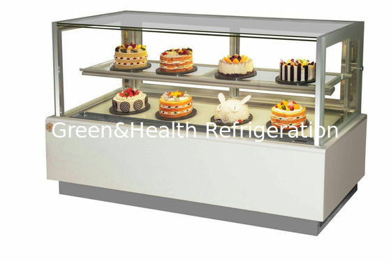 R404 Marmeren basis cake display vriezer ventilator koelsysteem voor gebak dessert