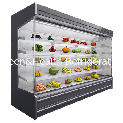 Hoogte 2 Meter Multideck Open Chiller R404a Op maat gemaakte kleur