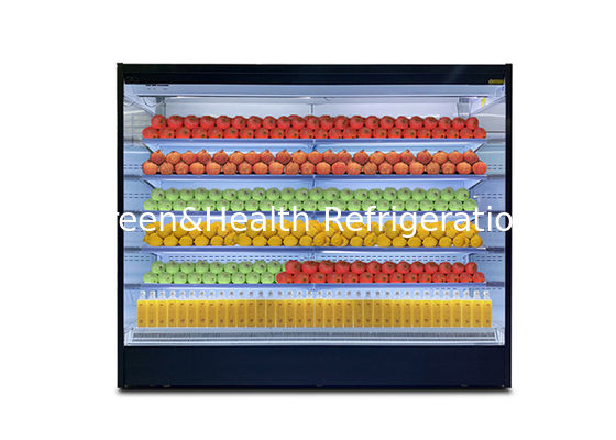 Afstandskoeling Multideck Open Chiller Semi Verticaal Voor Hotel