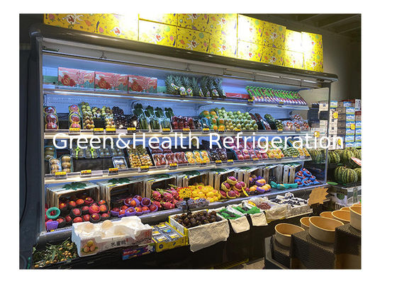 Afstandsverkoeling Multideck Open Chiller R404a Energiebesparing