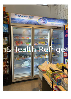 Commerciële Multifunctionele Inverter Dranken Koelkast met Meerdere Deuren