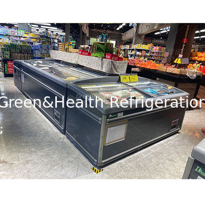 De gecombineerde Diepvriezer van het Supermarkteiland
