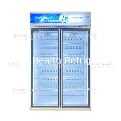 OEM-service Vertical Glass Display Freezer met variabele frequentie
